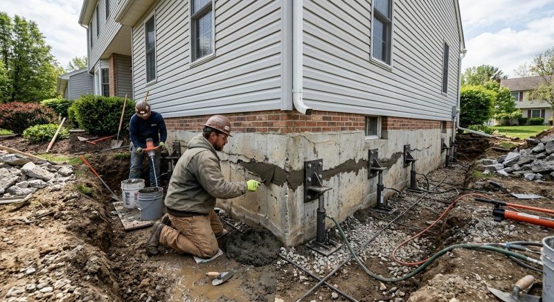 Basement Foundation Repair in Minong, WI