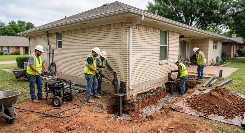 Basement Stabilization in Hayward, WI