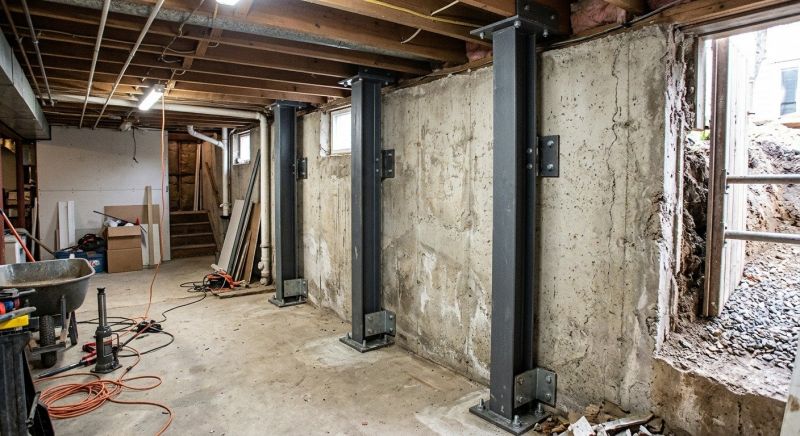 Basement Stabilization in Hayward, WI