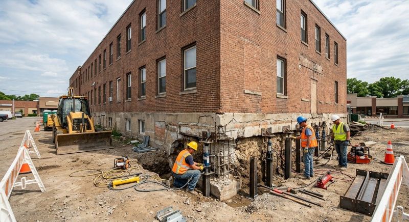 Commercial Foundation Repair in Hayward, WI