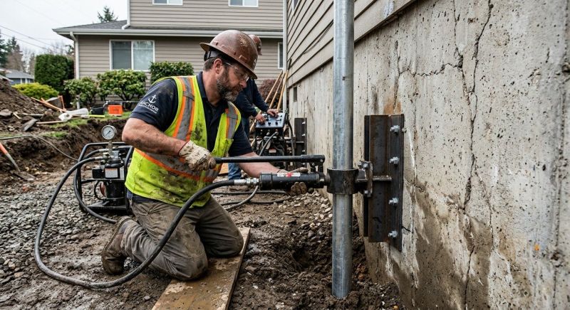 Concrete Foundation Leveling in Radisson, WI