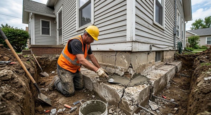 Concrete Foundation Repair in Hayward, WI