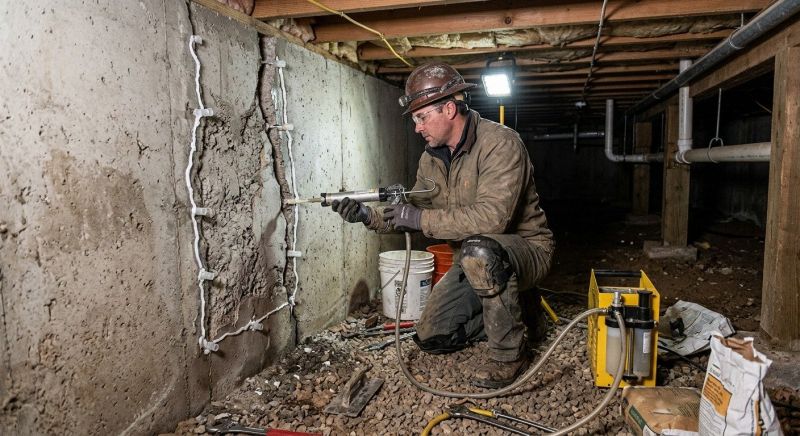 Concrete Foundation Repair in Radisson, WI