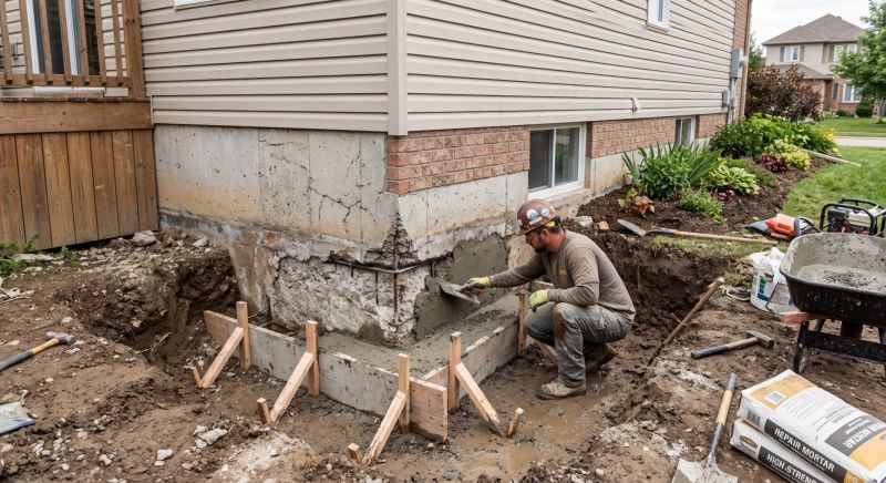 Concrete Foundation Repair in Radisson, WI