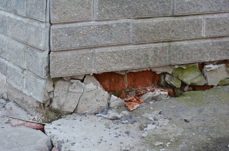 Cracked Foundation Repair in Minong, WI