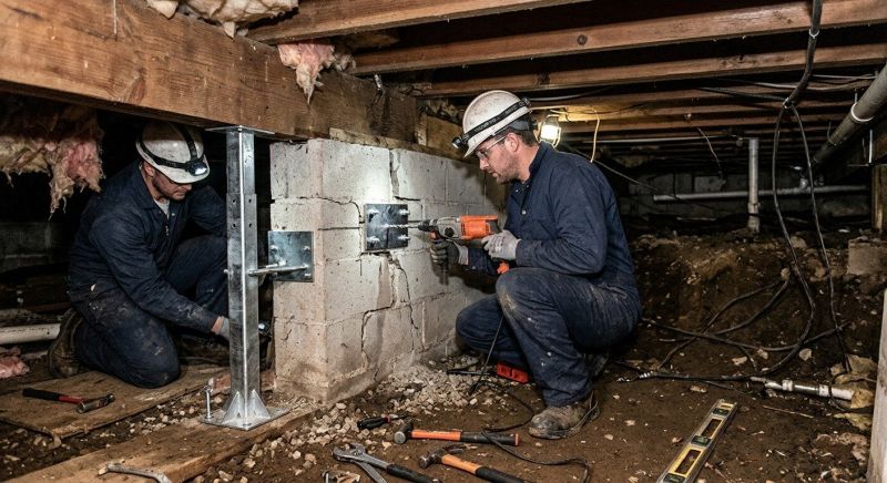Crawlspace Foundation Repair in Hayward, WI