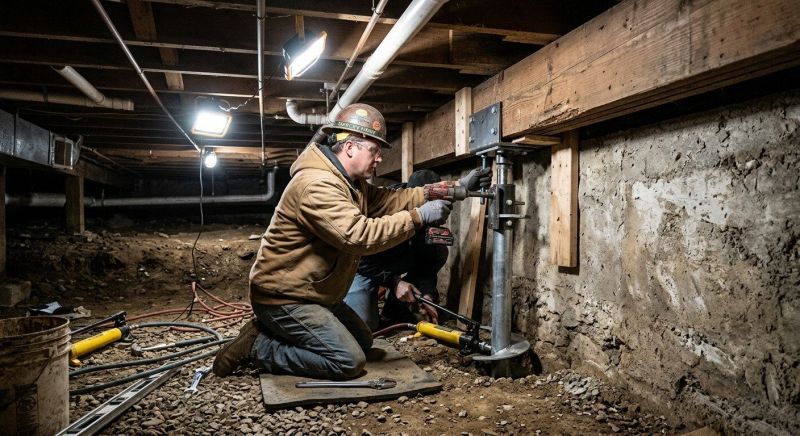 Crawlspace Foundation Repair in Hayward, WI