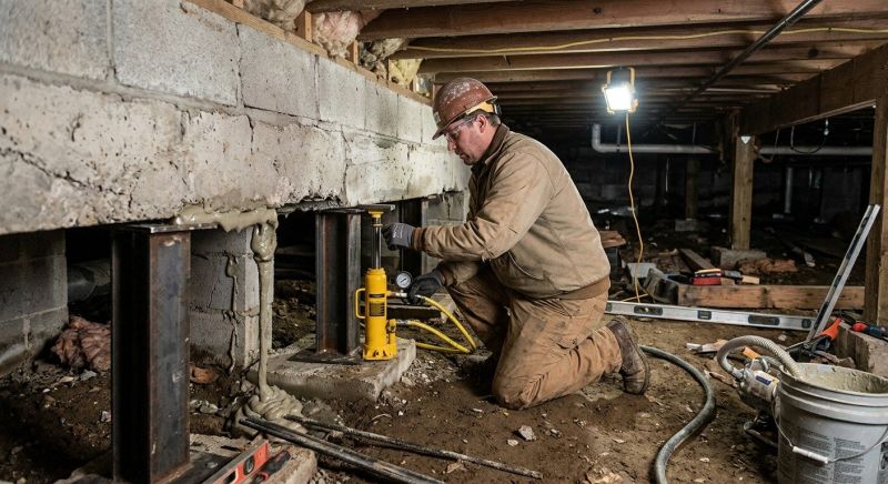Crawlspace Foundation Repair in Minong, WI