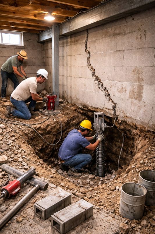 Crawlspace Structural Repair in Hayward, WI