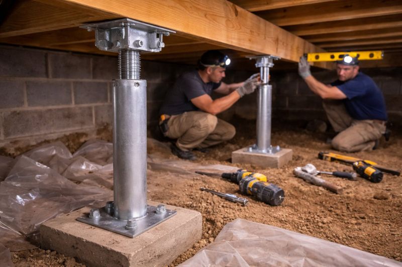 Crawlspace Structural Repair in Hayward, WI