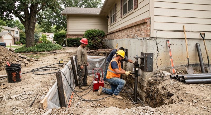 Deep Foundation Repair in Hayward, WI