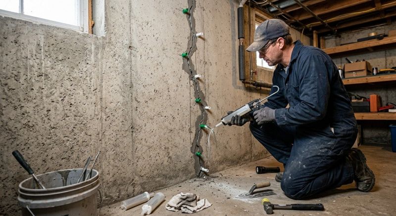 Exterior Foundation Repair in Hayward, WI