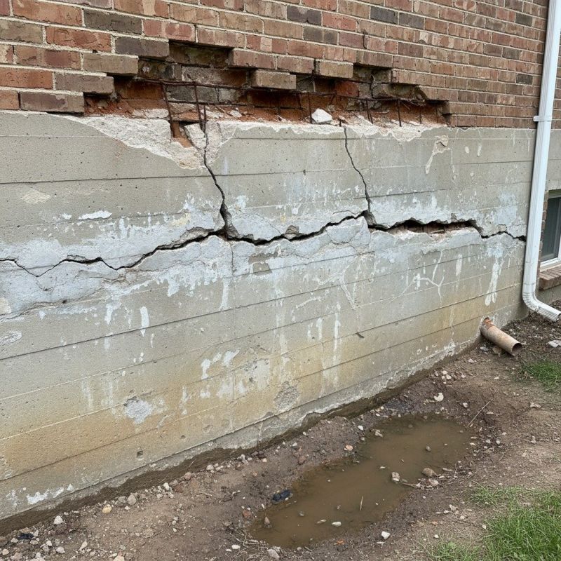 Foundation Crack Repair in Minong, WI