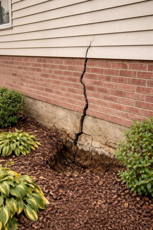 Foundation Crack Repair in Minong, WI