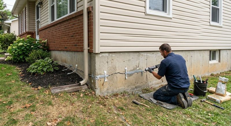 Foundation Cracks Repair in Hayward, WI