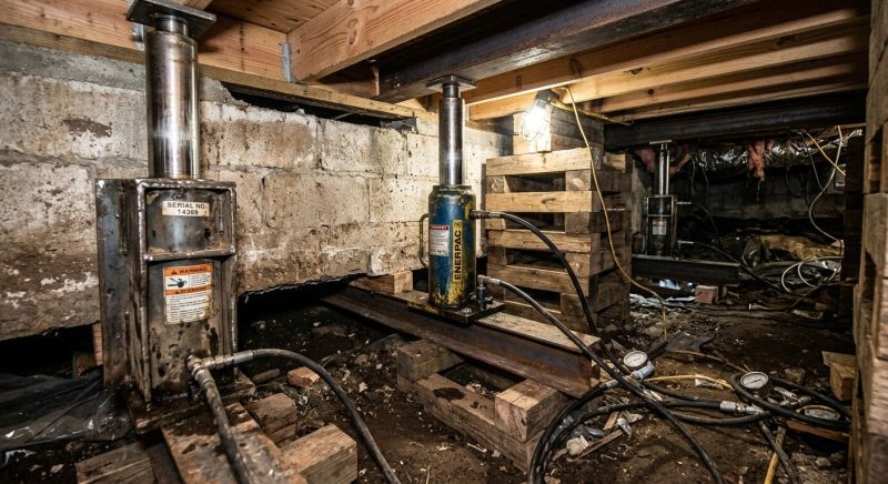 Foundation Jacking in Hayward, WI