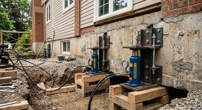 Foundation Jacking in Hayward, WI