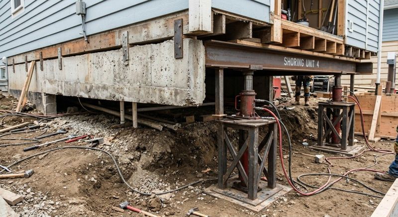 Foundation Jacking in Radisson, WI