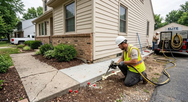 Foundation Lifting in Minong, WI
