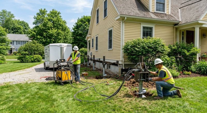 Foundation Lifting in Radisson, WI