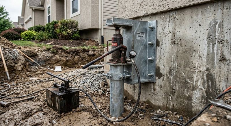 Foundation Pier Leveling in Hayward, WI