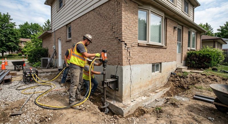 Foundation Raising in Minong, WI