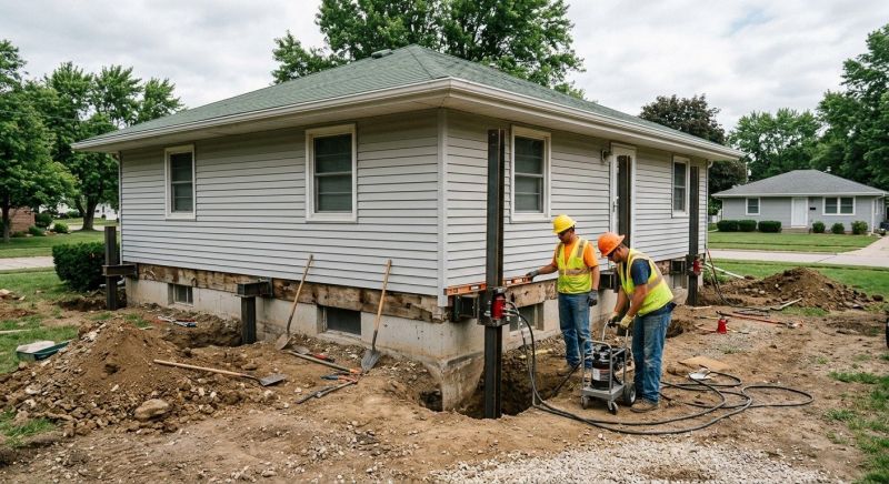 Foundation Raising in Radisson, WI