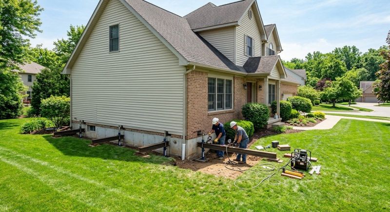 Foundation Releveling in Hayward, WI