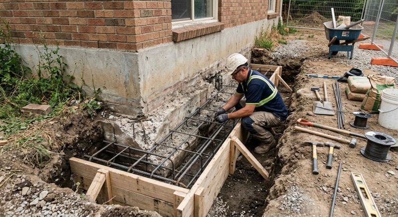 Foundation Repair in Minong, WI