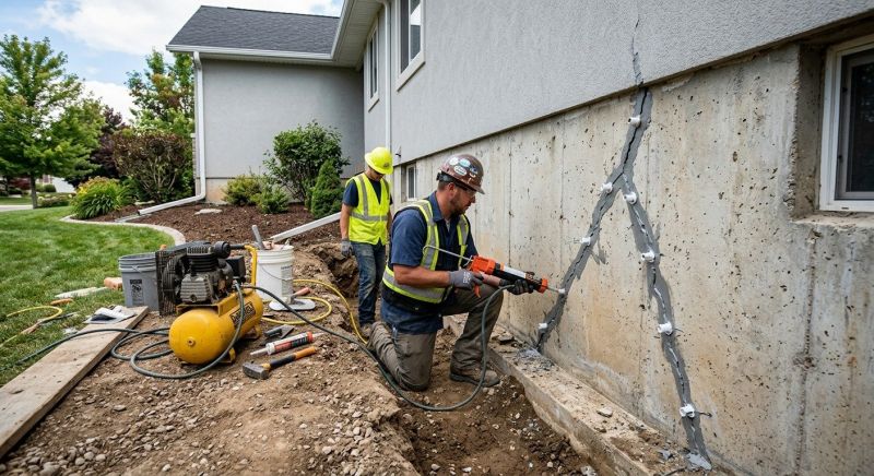 Foundation Repair in Minong, WI