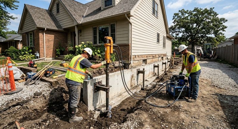 Foundation Stabilizing in Hayward, WI