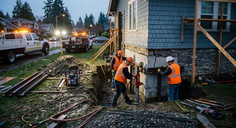 Foundation Stabilizing in Hayward, WI