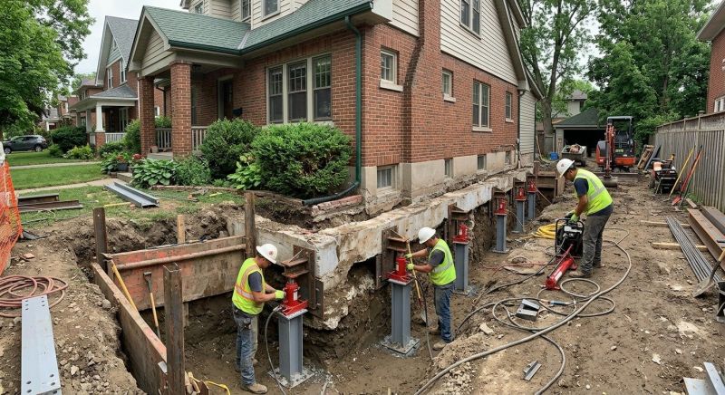Foundation Underpinning in Hayward, WI