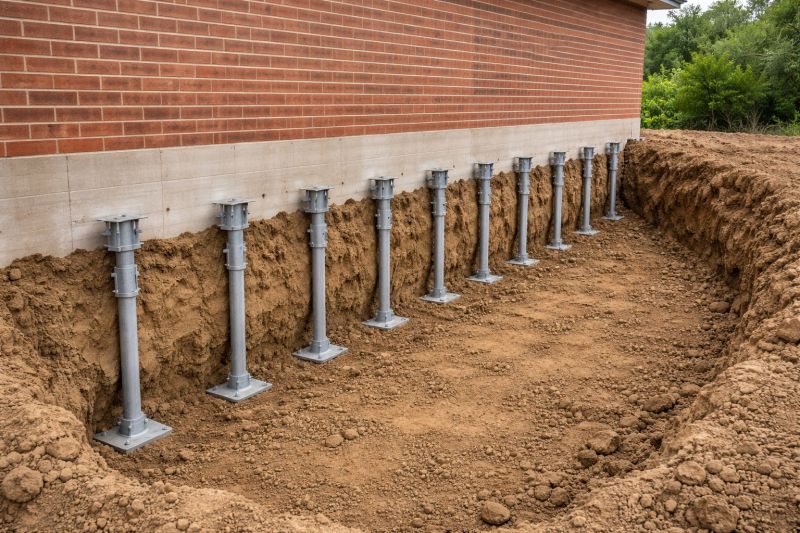 Helical Piers Installation in Hayward, WI