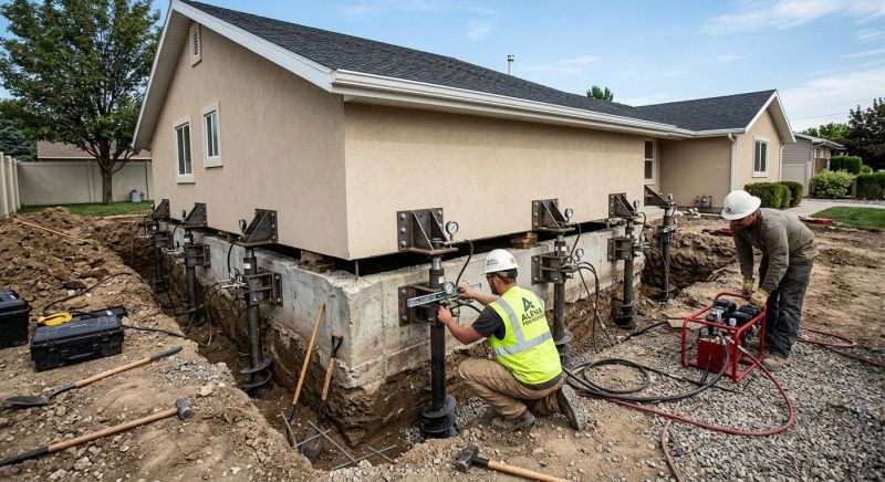 Home Foundation Leveling in Minong, WI