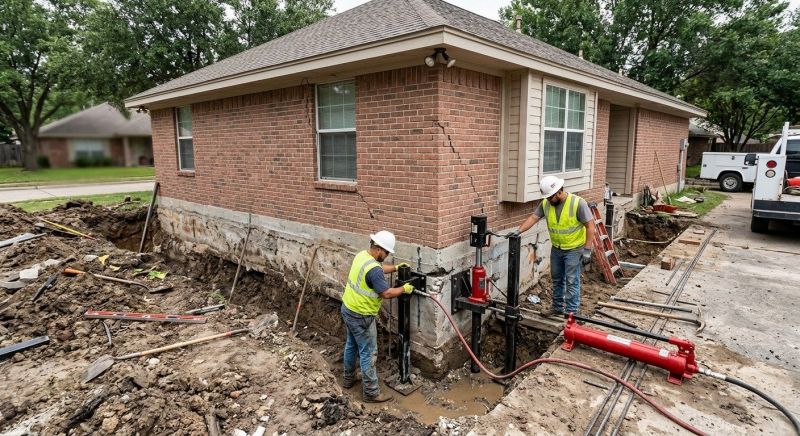 House Foundation Repair in Hayward, WI