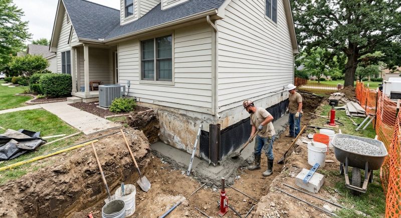 House Foundation Repair in Minong, WI