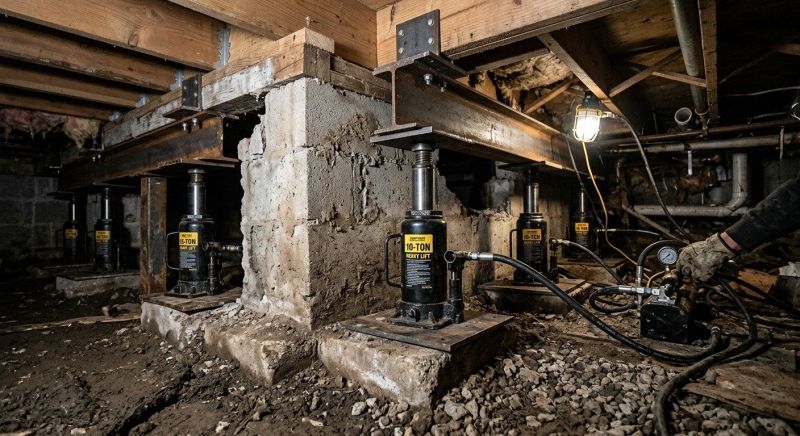 House Leveling in Minong, WI