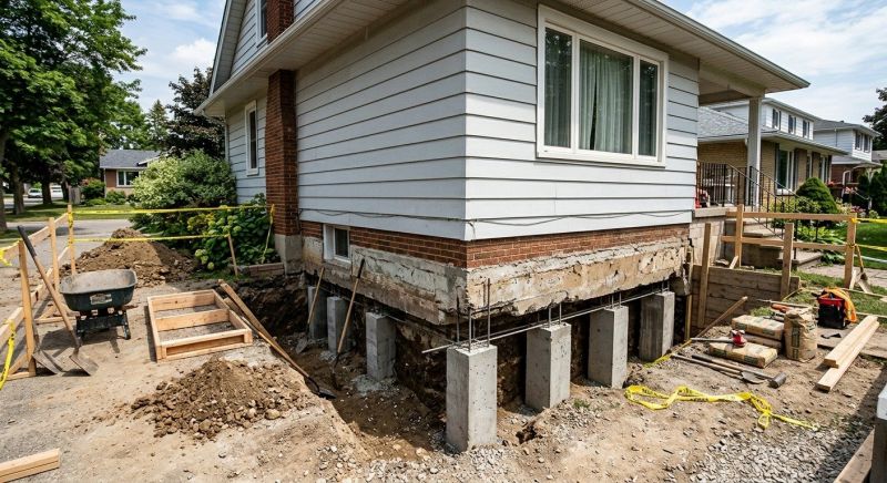 House Underpinning in Hayward, WI
