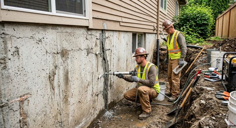 Leaking Foundation Repair in Hayward, WI