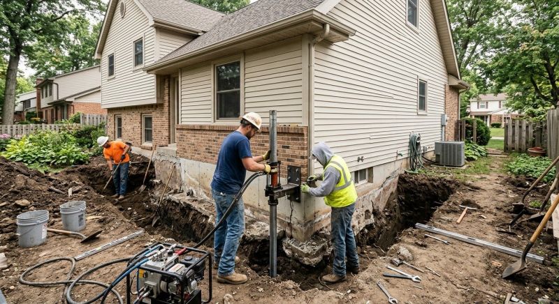 Settling Foundation Service in Radisson, WI