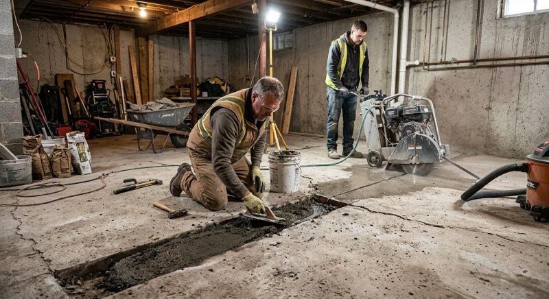 Slab Foundation Repair in Hayward, WI