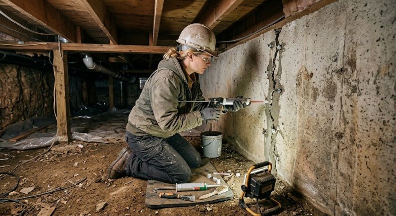 Structural Foundation Repair in Radisson, WI